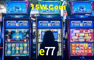 Jogos de Slot e77